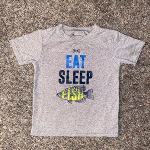 Under Armour “Eat Sleep Fish” Shirt